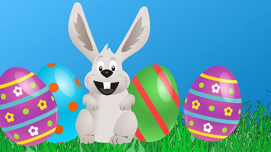 Вербное воскресенье, Пасха, христианство, верить, хорошая пятница, воскрешение, Пасхальный заяц, заяц, яйцо, пасхальные яйца, красочный