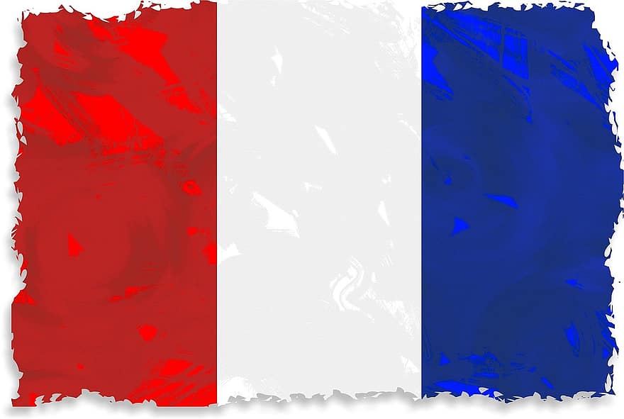 vlag, wereld vlaggen, koninkrijk, embleem, land, reizen, Frankrijk, Frans, Franse vlag