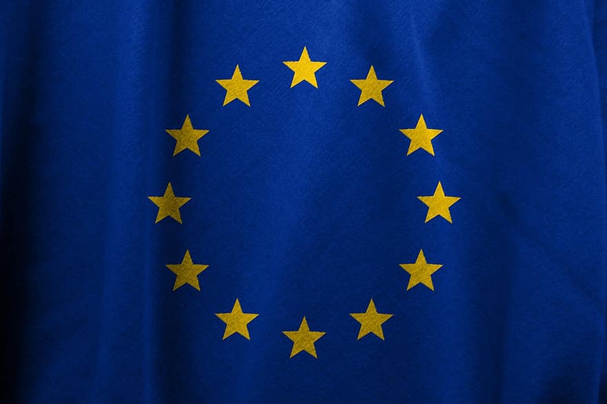 Европа, флаг, символ, ЕС, европейски, нация