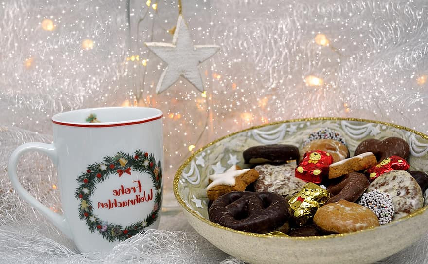 biscuits de Noël, Collation de Noël, motif de noël, Noël, avènement, Saison de l'Avent