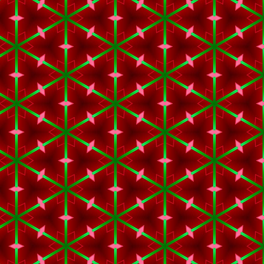 fondo texturizado, patrón de navidad, Navidad, colores, rojo, verde, azulejo, modelo, diseño