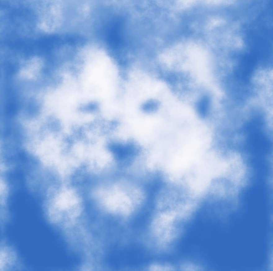 σύννεφο, ουρανός, λιοντάρι, Μοιάζει με, πορτρέτο, ζώο, φύση, ψηφιακή τέχνη