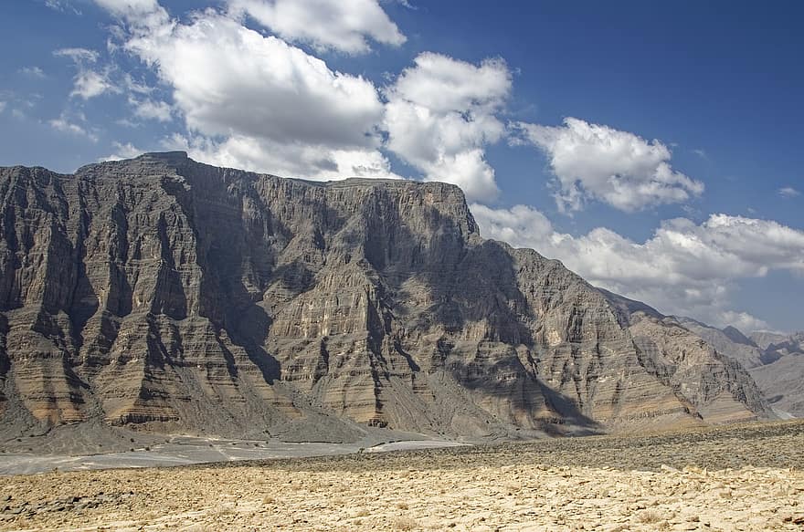 Oman, musandam, Habinsel, Exklave, Landschaft, Berge, Natur, Himmel, Wolken, Tal, Wadi