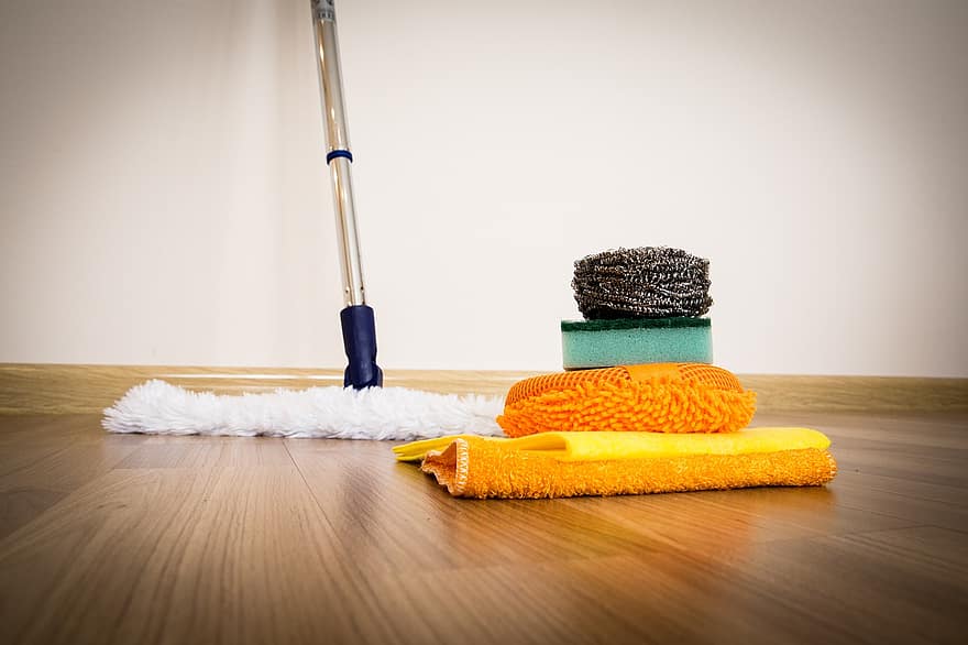 tīrīšanas piederumi, uzkopšana, Mājas darbi