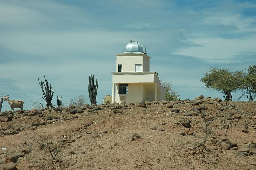 observatoř, poušť, venkov