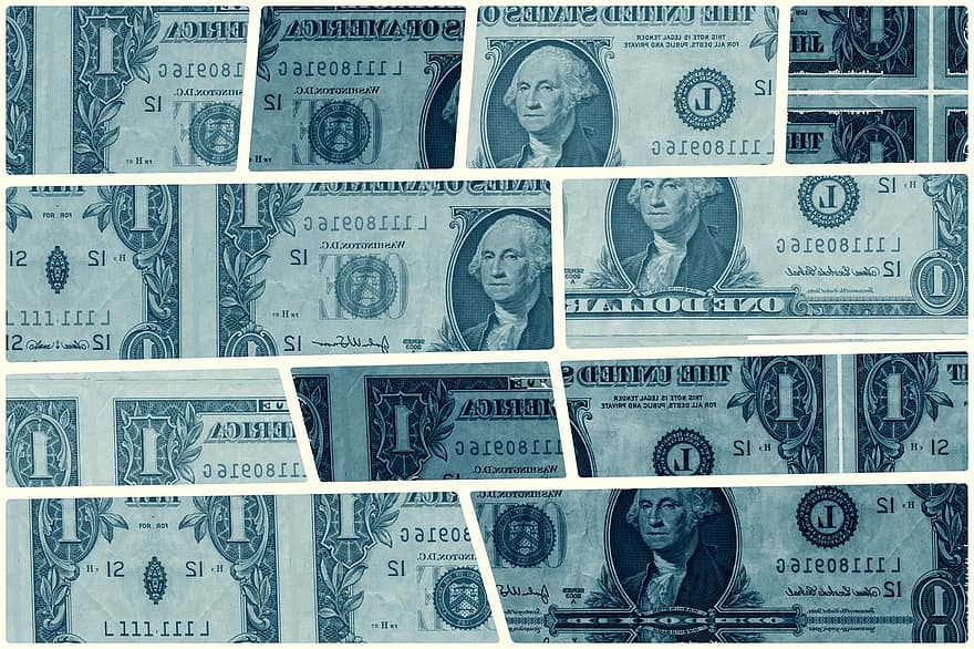 dolar, mata uang, uang, Dolar Amerika, franklin, terlihat, uang kertas, keuangan, tanda dollar, banyak, dana