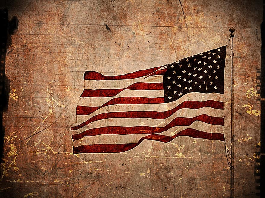 bendera Amerika, bertekstur, kasar, keras, tekstur, bendera usa, bendera, Amerika, simbol, Amerika Serikat, Nasional