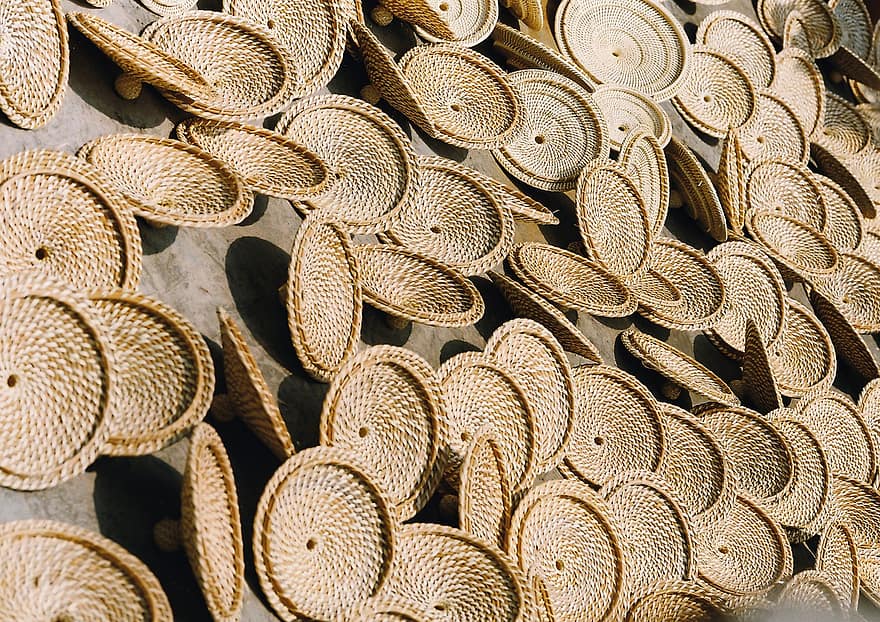 artesanía, Bambú y ratán, cultura, herramientas, Pueblos artesanales, canastas, Produce, producción