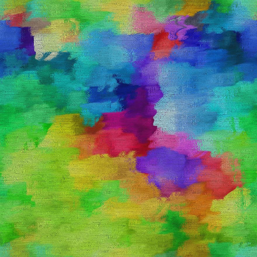 Watercolor, Rainbow, Green Background, Colorful, Painting, Seamless Pattern, Seamless Background, Artistic, Abstract, Backdrop, Creative