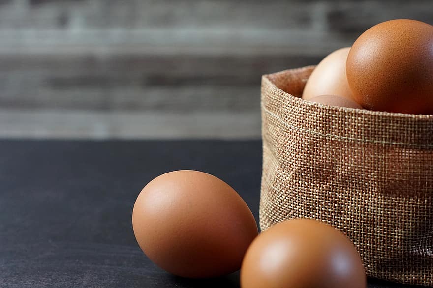 æg, mad, kylling, ingredienser, protein, sund og rask, organisk, frisk