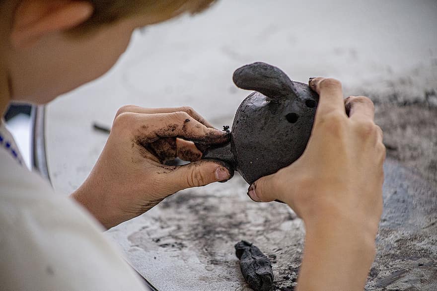 Pottery, Clay, Potter, Paraguay, Handmade, Making, Ceramic, Art, Artist, Artisan, Sculpture