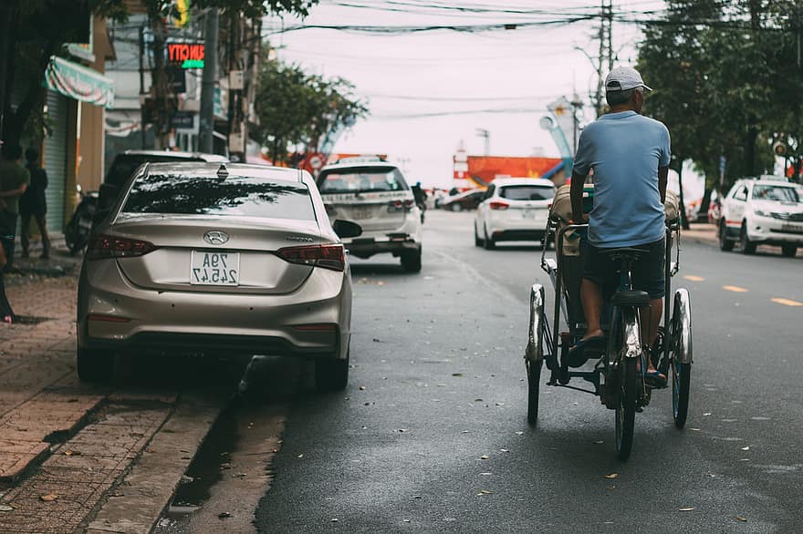 jalan, kehidupan kota, Vietnam, nha trang, lalu lintas, Setiap Kehidupan