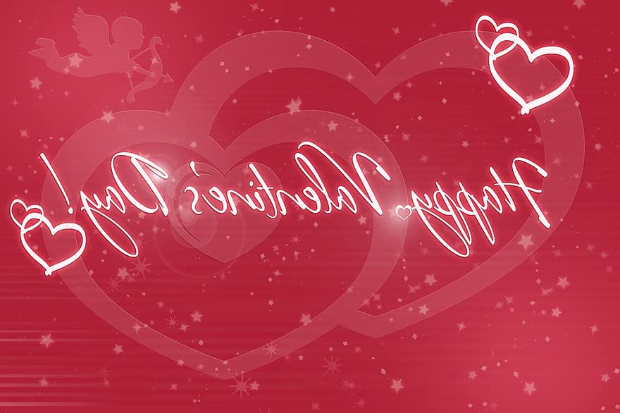 Валентин, любить, романтик, сердце, отношения, роман, розовый, День святого Валентина, кошка