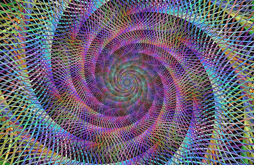 spirale, fractal, meno kūriniai, meninis, sukite, kreivė, dinamiškas, judėjimas, susukti, mokslas, skaitmeninis