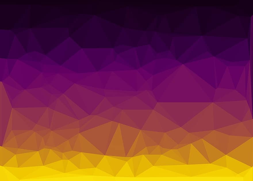 Purple, Orange, Texture, Background, Colorful, Gradient, Polygon