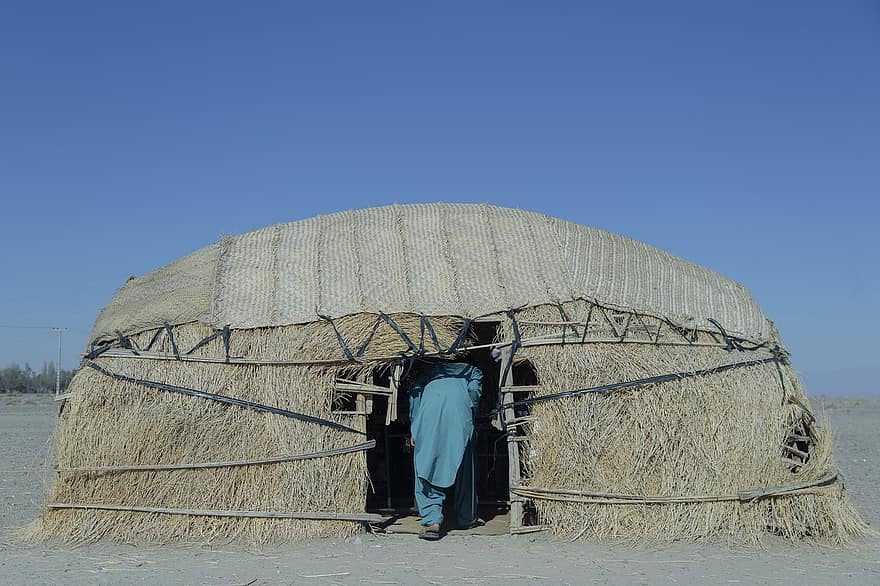 baloch emberek, Kapar, Férfi, tartózkodás, ház, Baluch, emberek, nomádok, iráni nomádok, kultúra, életstílus