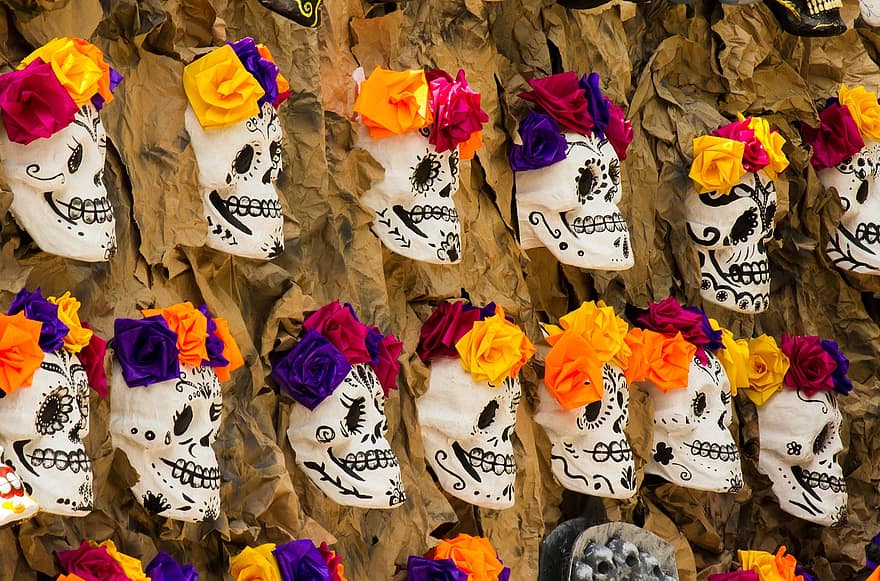 kafatasları, hakaretler, gelenek, Meksika, kültür, Kasım