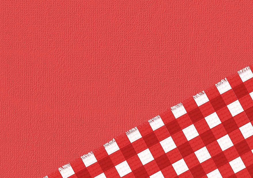 Background, Red, Gingham, Red Background, Backdrop, Texture, Color, Pattern, Decorative, Decoration, Modern