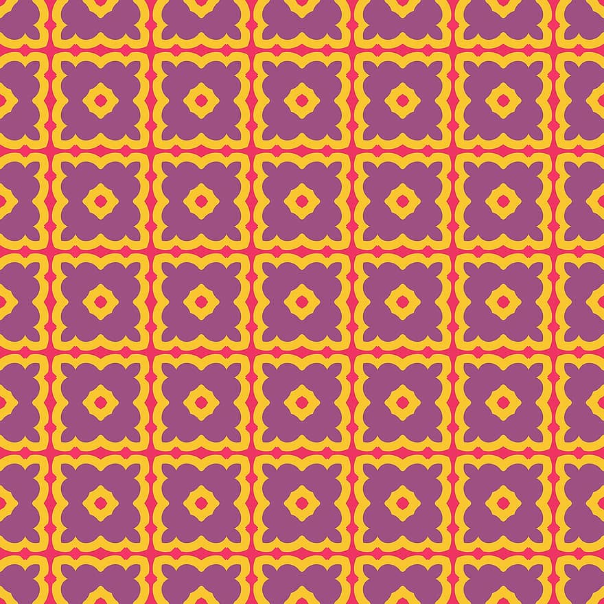 Geometrisches Muster, geometrischer Hintergrund, Lila Hintergrund, lila Tapete, nahtlose Muster, digitales Scrapbooking, Muster, abstrakt, Hintergründe, Dekoration, Vektor