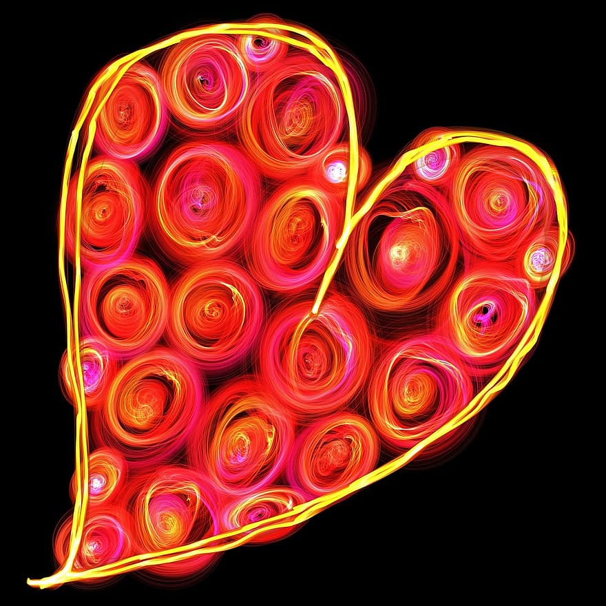 amor, cor, forma, Sant Valentí, dia de Sant Valentí, cor d'amor, romanç, símbol, emoció, romàntic, vermell