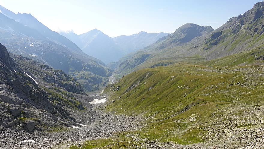 산들, 경치, 한 지방, 산맥, 산과 같은, 풍경, 자연, Graubünden, 총리
