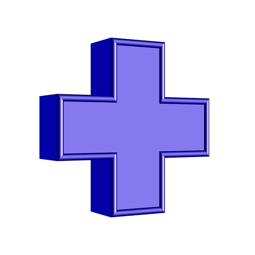хрест, додати, символ, знак, дизайн, значок, кнопку, плюс, допомога, ліки, медичний