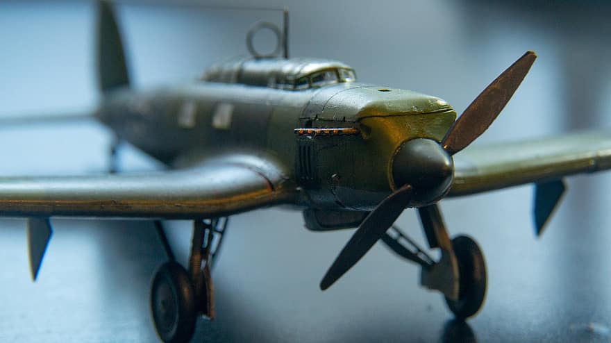 II wojna światowa, siły Powietrzne, ww2, samolot, wojskowy, śmigło, heinkel, He70, modelowanie, Model, Plastikowy