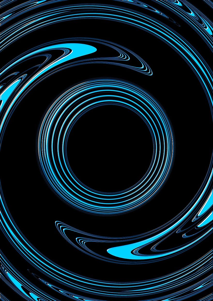 Circle, Lines, Abstract, Wave, Pattern, Swing, Movement, Rotation, Spiral, Twirl, Background Image