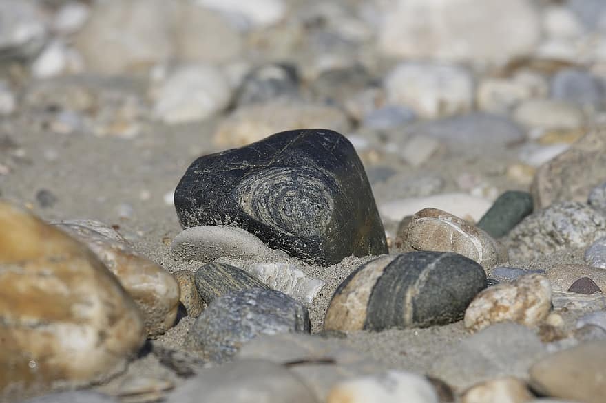 돌, 바위, 자연, 조약돌