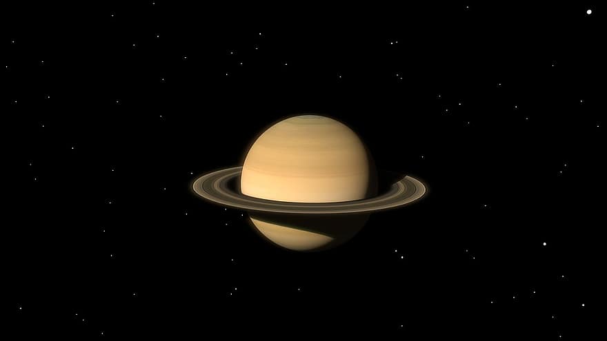 Saturn, przestrzeń, astronomia, planeta, nauka, wszechświat, astronauta, orbita, satelita, badanie, Czarna nauka