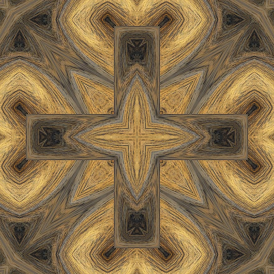 kaleidoskop, Pozadí, dlaždice vzor, textura