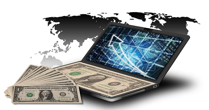 Dollar, Money, Earn Money, Internet, Network, Market Economy, Web, Online, Us-dollar, Funds, Finance