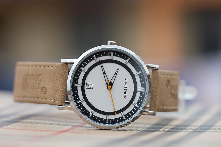đồng hồ đeo tay, Mont Blanc, đồng hồ, thời gian, thời trang