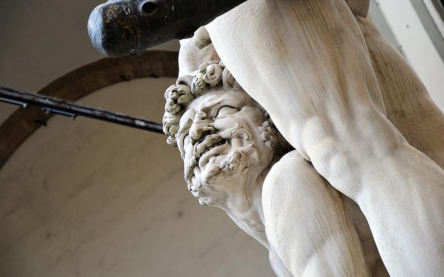статуя на Херкулес, мраморна статуя, статуя, скулптура, Флоренция, известното място, християнство, архитектура, история, правя, култури