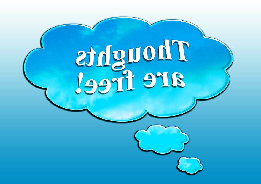 Thoughts, Clouds, Font, dom, Think, Muzzle, Opinion, dom Of Thought, Disposition, Ideology, Balloons