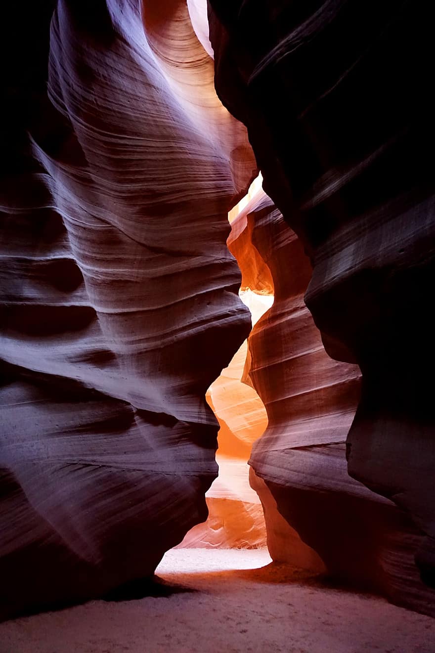 arizona, garganta do antílope, desfiladeiro, deserto, arenito, navajo, América, caverna, natureza, formações rochosas, erosão