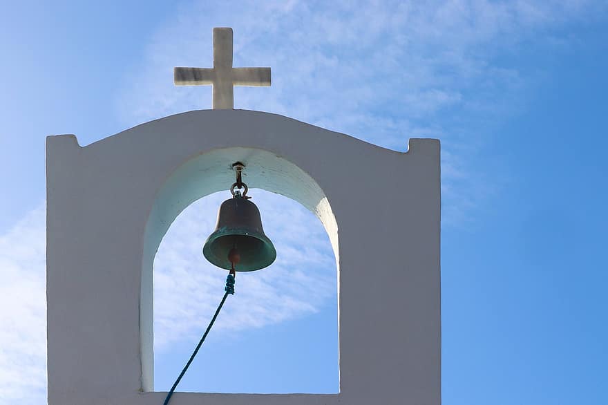 chapelle, cloche, clocher de l'église, Grèce, Christian, orthodoxe
