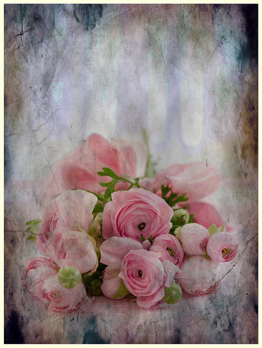 Roses, Bouquet, Congratulations, Arrangement, Flowers, Nature, Summer, Natural, Art, Artwork, Texture