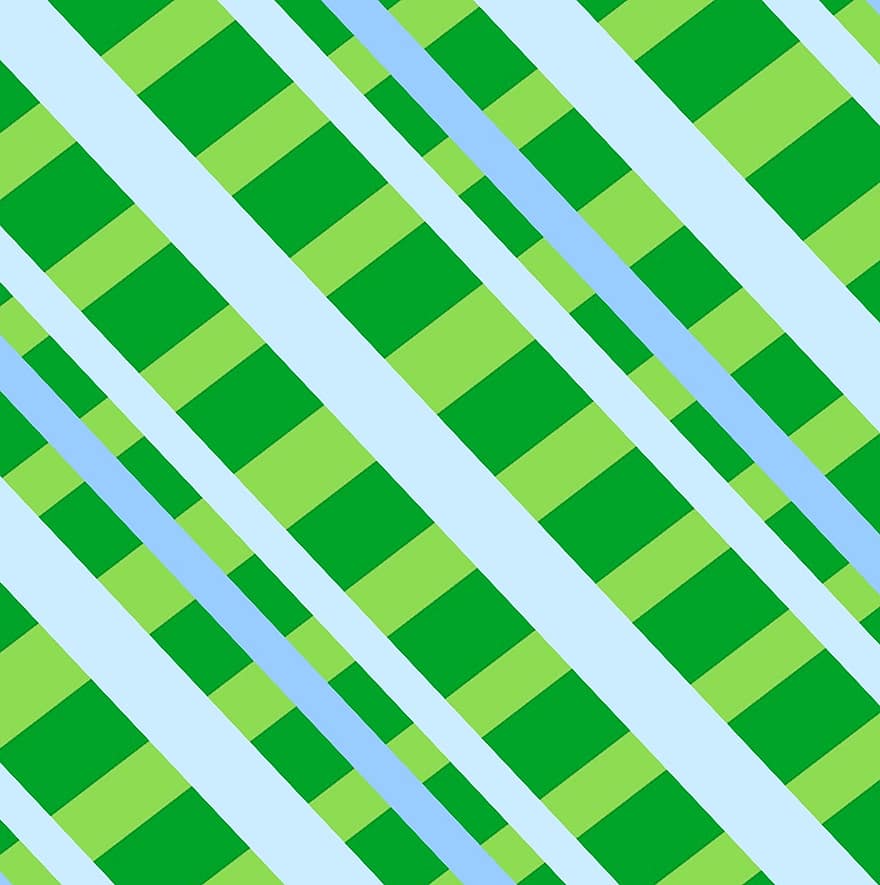 kain, kapas, geometris, diagonal, Desain, hijau, biru, nuansa, bentuk, omongan, linen