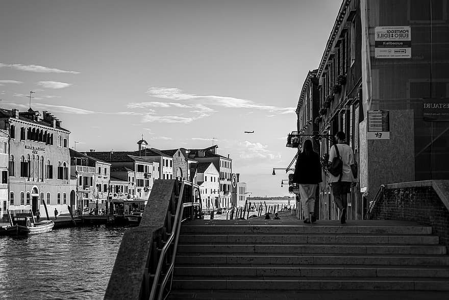 reise, Venezia, Italia, by, bygning, arkitektur, hav, berømt sted, turisme, turist, reisemål
