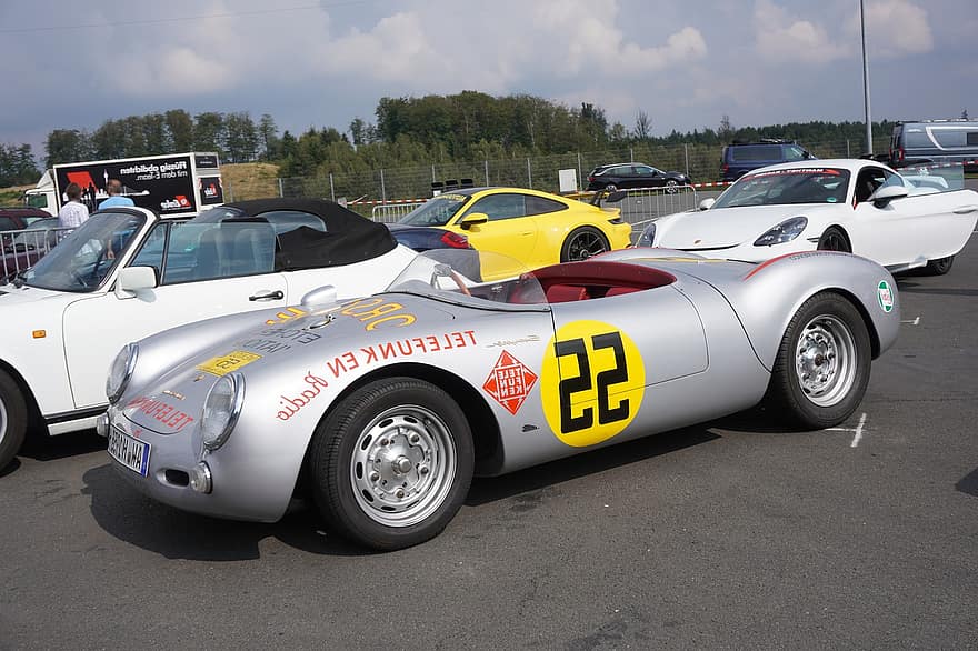 bil, køretøj, porsche, Porsche 356 Speedster Gt
