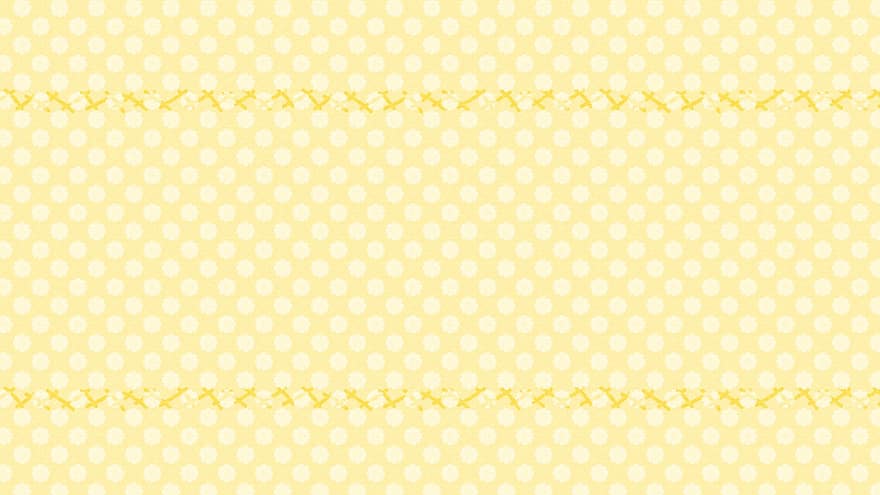 gelber Hintergrund, Gepunkteter Hintergrund, gelbe Tapete, Grafik, Tapete, Dekor Hintergrund, Design, Kunst, Scrapbooking