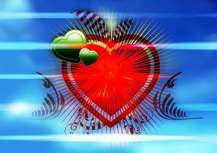 Heart, Love, Luck, Abstract, Relationship, Valentine's Day, Romance, Romantic, Loyalty, Tender, Tenderness