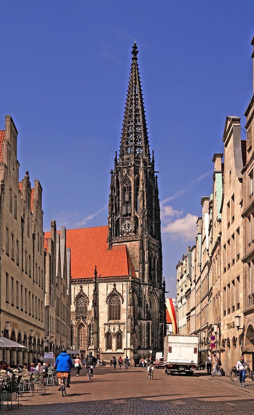 reise, turisme, Münster, kirke