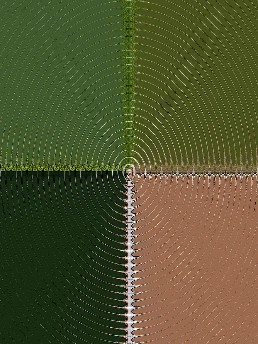 Abstraction, Circles, Colors, Concentric, Green, Graphics, Rectangle