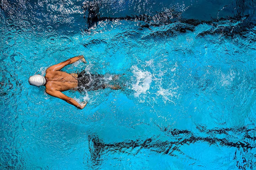 ว่ายน้ำ, นักว่ายน้ำ, สระ, แข่ง, นักกีฬา, น้ำ, ชาย, กีฬา, การแข่งขัน, เกมโอลิมปิก