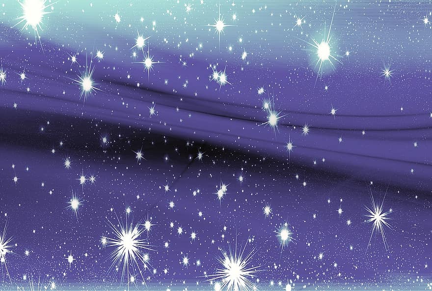 Background, Star, Pattern, Abstract, Night Sky, Structure, Bright, Christmas