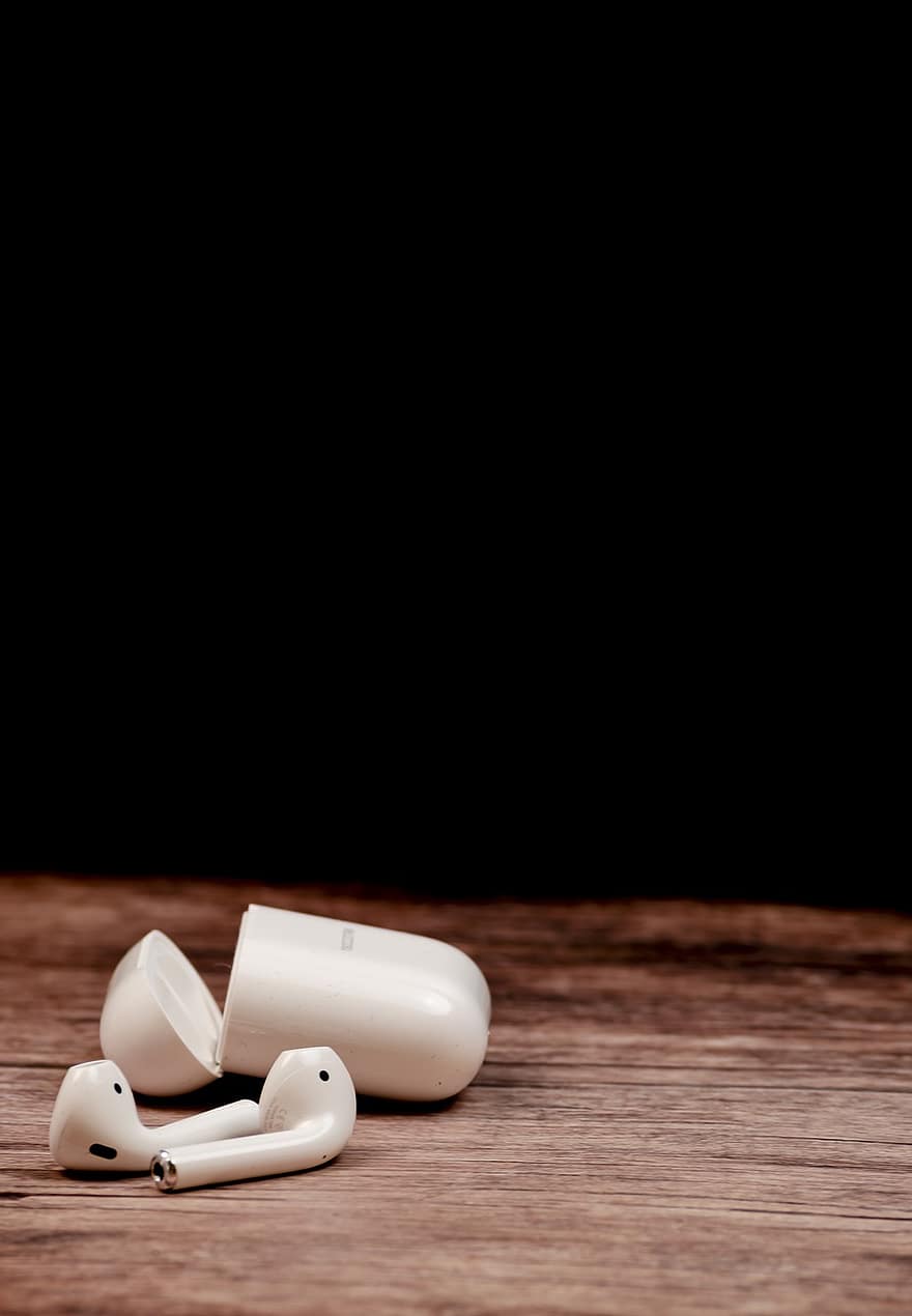 Airpods, Technology, Music, Audio, Brand, Apple, medicine, healthcare and medicine, capsule, close-up, pill