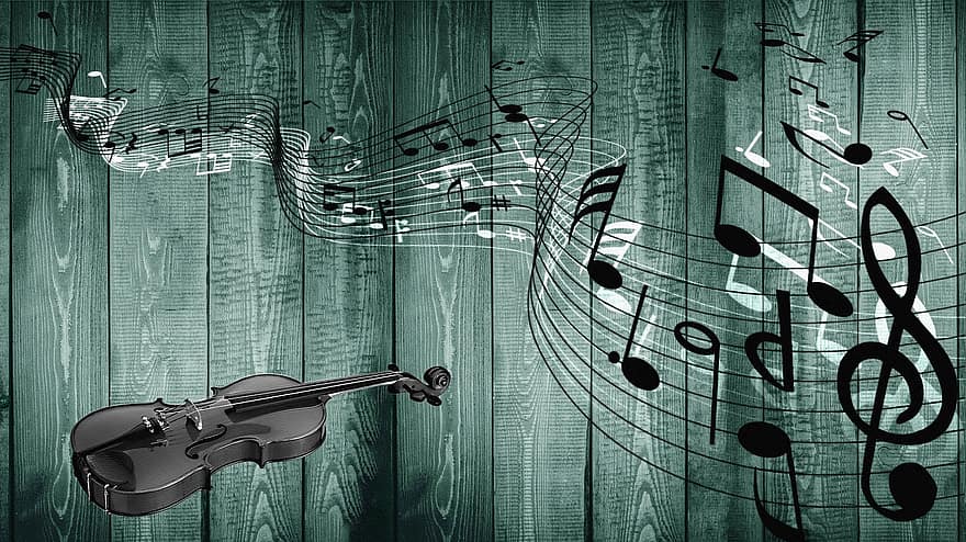 đàn vi ô lông, Âm nhạc, âm thanh, âm nhạc, làn điệu