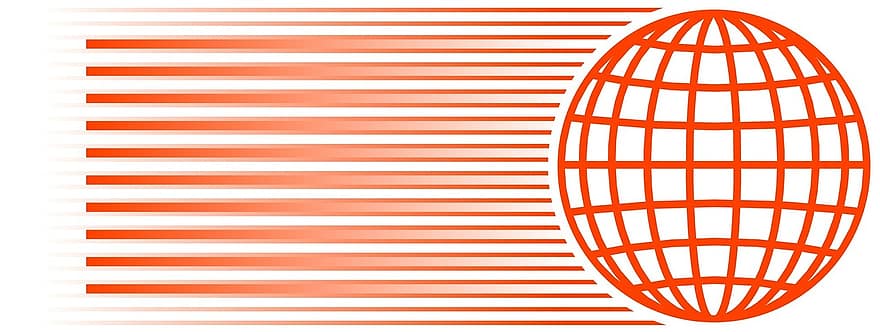 World, Globe, Sphere, Earth, Planet, Grid, Banner, Logo, Business